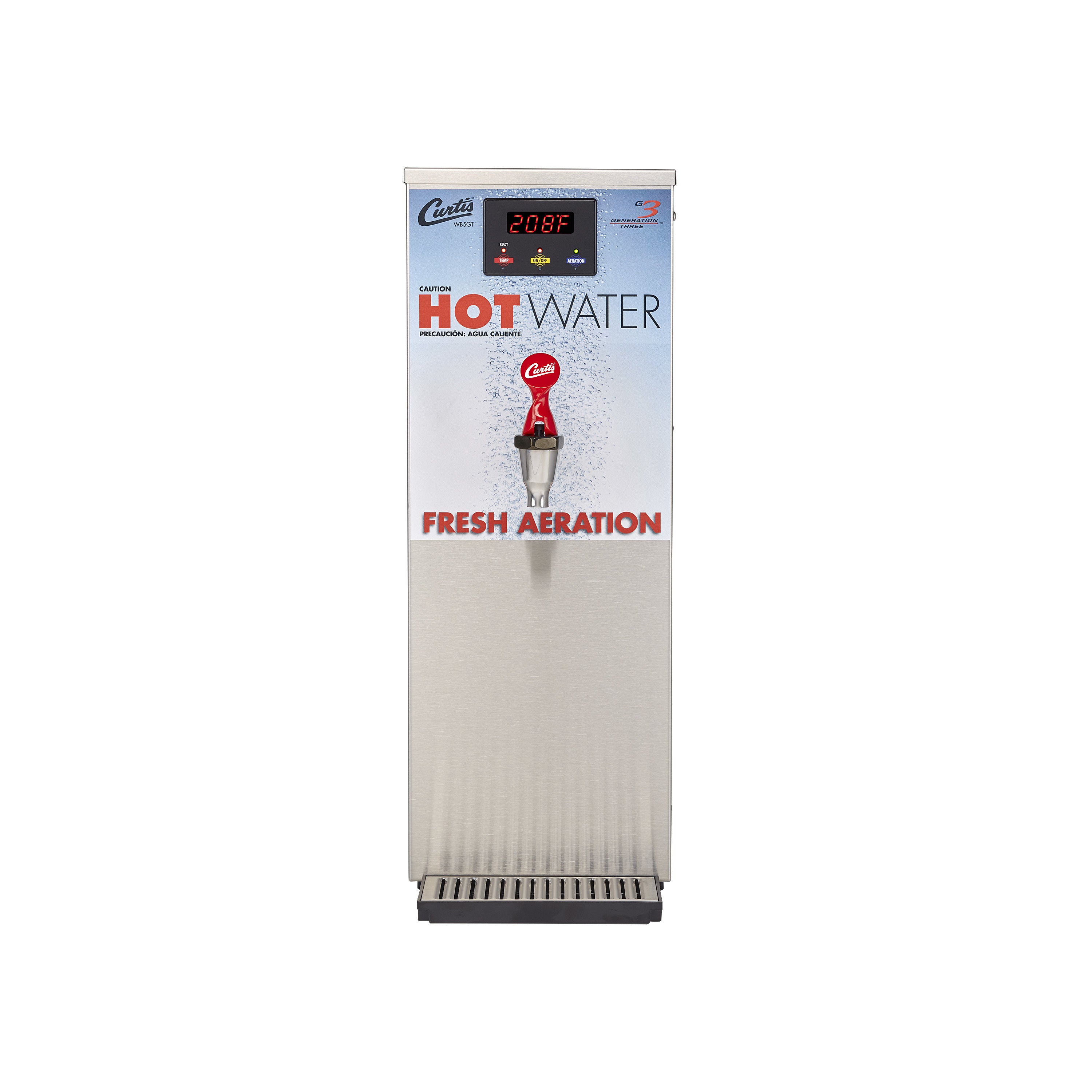 5.0 GAL ELECTRIC HOT WATER DISPENSER WITH AERATOR AND DUAL VOLTAGE - Caffe Tech Canada